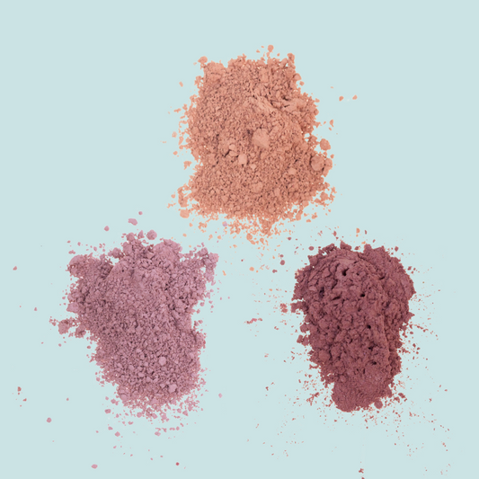 Loose Blush Makeup Sample Set